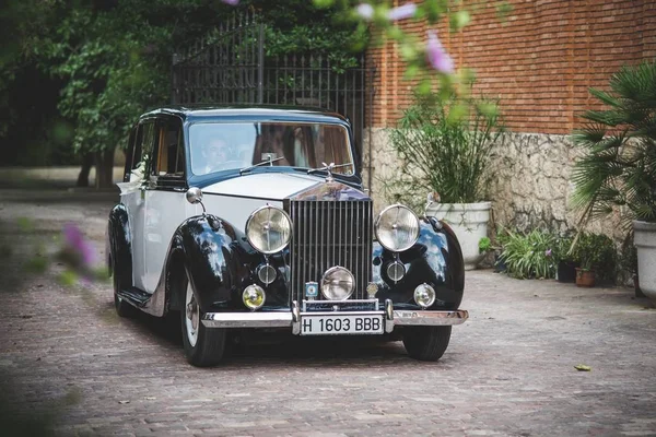 Valência, Espanha - 21 de julho de 2012: Rolls Royce, um rente de carro de luxo — Fotografia de Stock