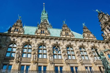 Hamburg, Almanya - 7 Haziran 2019: Ham cephesinin detayı