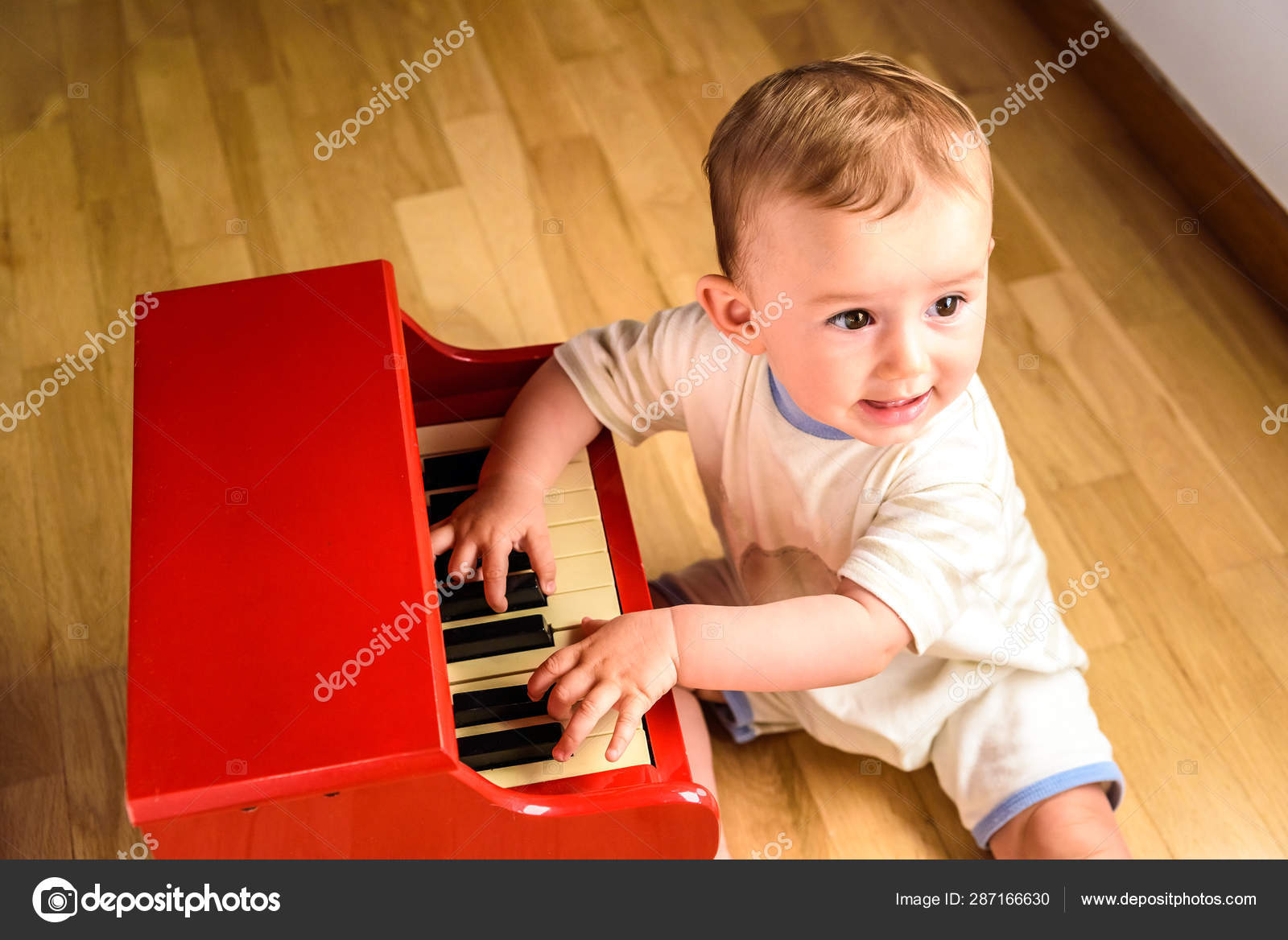 baby piano wooden