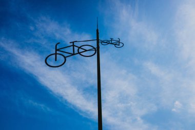 Yol gösteren bazı Bisikletler rakam ile Post, ile 