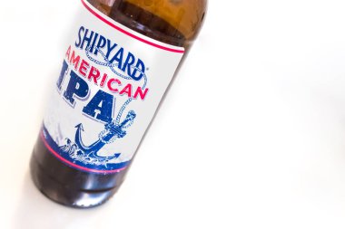 Valencia, İspanya - 11 Ekim 2019: Ipa bira fabrikası, Shipyar