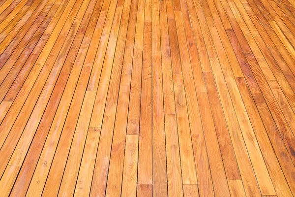 Hardwood boards on the floor of an outdoor terrace.