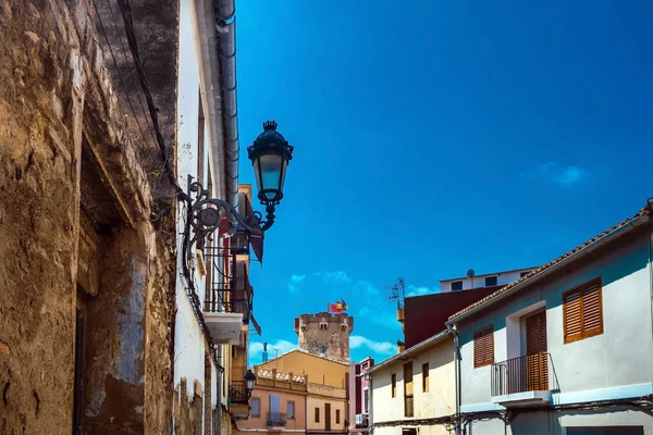 Valencia Spain June 2020 Ancient Arab Defensive Tower Located Paterna — Stock Photo, Image