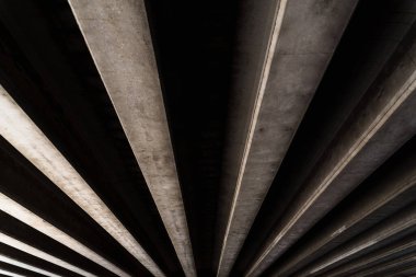 Beton desenli malzeme arka planı, paralel hizalanmış..