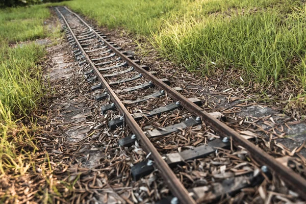 Vieilles Routes Fer Pour Vieilles Locomotives — Photo