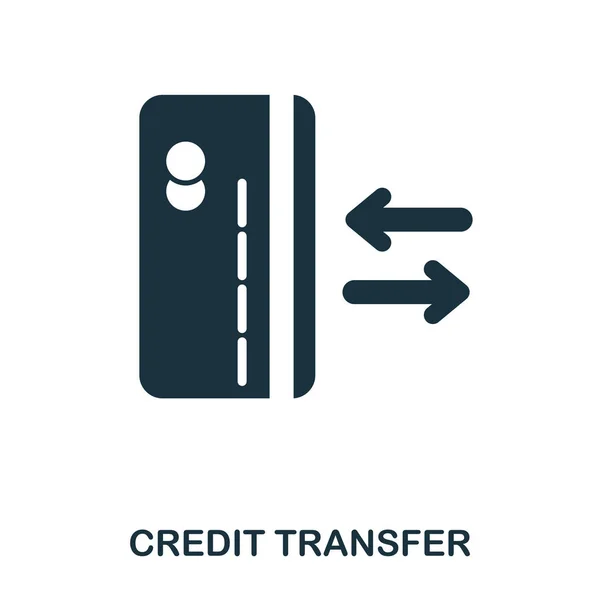 Credit Card Money Transfer icon. Flat style icon design. UI. Illustration of credit card money transfer icon. Pictogram isolated on white. Ready to use in web design, apps, software, print. — Stock Photo, Image