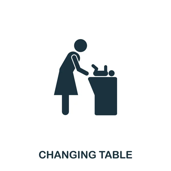 Reanging Table icon. Мобильные приложения, печать и многое другое. Простой элемент поет. Иллюстрация значка монохромной таблицы . — стоковое фото