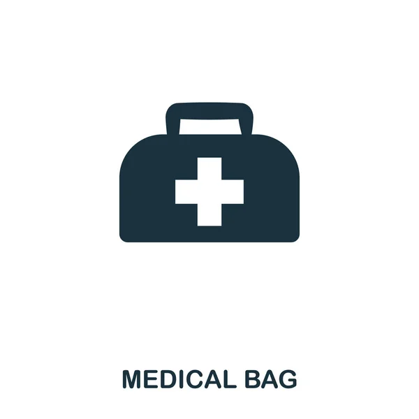 Medical Bag icon. Line style icon design. UI. Illustration of medical bag icon. Pictogram isolated on white. Ready to use in web design, apps, software, print. — Stock Photo, Image