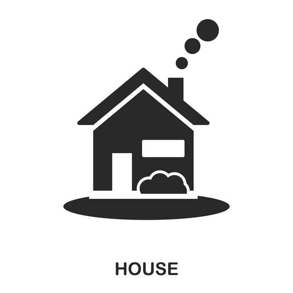 House icon. Line style icon design. UI. Illustration of house icon. Pictogram isolated on white. Ready to use in web design, apps, software, print. — Stock Photo, Image