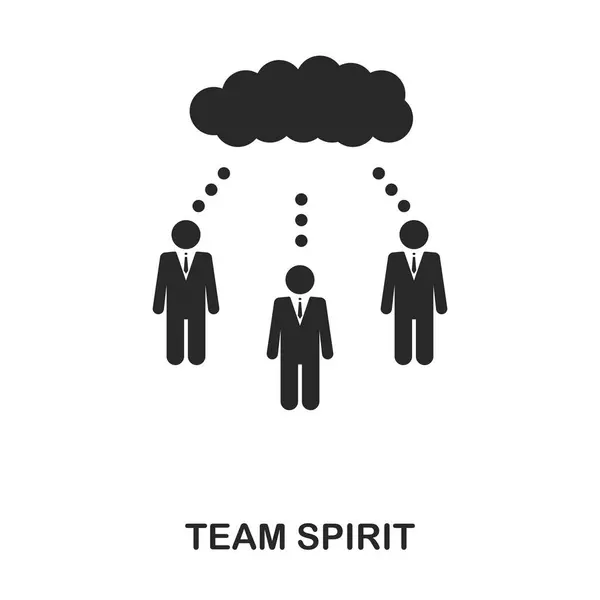 Team pictogram. Lijn stijl pictogram ontwerp. UI. Afbeelding van het pictogram van het team. Pictogram geïsoleerd op wit. Klaar voor gebruik in webdesign, apps, software, afdrukken. — Stockvector