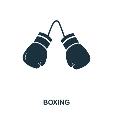 Boks simgesi. Sigorta primi stil simgesi tasarım. UI. Boks simgesi Illustration. Beyaz izole piktogram. Web tasarımında kullanıma hazır, apps, yazılım, yazdırma.