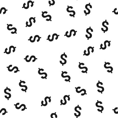 Para Dikişsiz desen kapak. Para simgesi yaratıcı tasarım. Duvar kağıdı, web tasarım, tekstil, baskı ve UI ve Ux kullanımı.