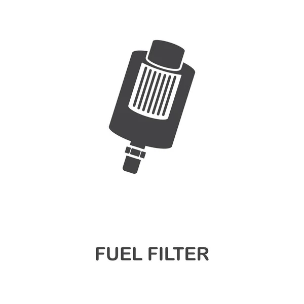Fuel Filter creative icon. Simple element illustration. Fuel Filter concept symbol design from car parts collection. Can be used for web, mobile, web design, apps, software, print. — Stock Vector
