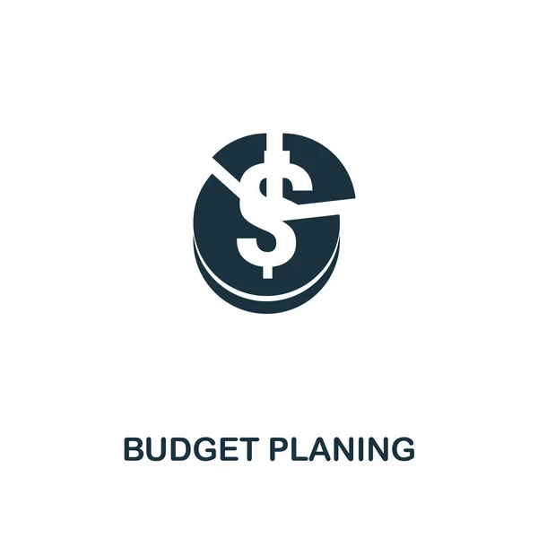 Budget Planing creative icon. Simple element illustration. Budget Planing concept symbol design from online marketing collection. For using in web design, apps, software, print. — Stock Photo, Image