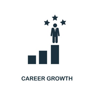 Kariyer büyüme yaratıcı simgesi. Basit öğe örnek. Kariyer büyüme kavramı sembol tasarımı insan kaynakları koleksiyonundan. Web, mobil ve yazdırma için kullanılabilir. Web tasarım, apps, yazılım, yazdırma.