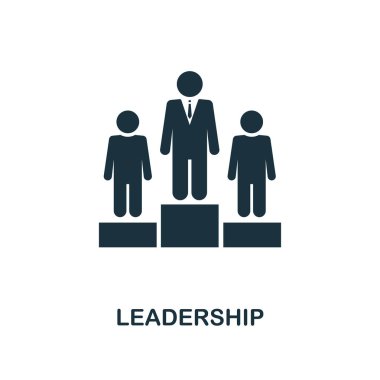 Liderlik yaratıcı simgesi. Basit öğe örnek. Liderlik kavramı sembol tasarımı insan kaynakları koleksiyonundan. Web, mobil ve yazdırma için kullanılabilir. Web tasarım, apps, yazılım, yazdırma.