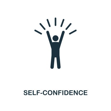 Self-promosyon yaratıcı simgesi. Basit öğe örnek. Self-promosyon konsept sembol tasarımı yumuşak becerileri koleksiyonundan. Mobil ve web tasarım, apps, yazılım, yazdırma için kullanılabilir.