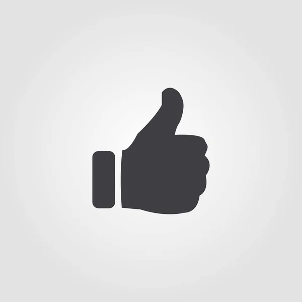 Thumb Up icon. Simple element illustration. Thumb Up pixel perfect icon design from ui collection. Using for web design, apps, software, print. — Stock Photo, Image