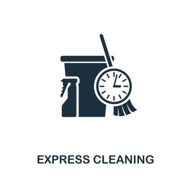Temizleme simgesini hızlı. Çizgi stili simgesi Tasarım Icon collection temizlik From. UI. Hızlı temizlik simgesi Illustration. Beyaz izole piktogram. Web tasarımında kullanıma hazır, apps, yazılım, yazdırma.