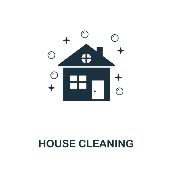 House Cleaning icon. Line style icon design from cleaning icon collection. UI. Illustration of house cleaning icon. Pictogram isolated on white. Ready to use in web design, apps, software, print.