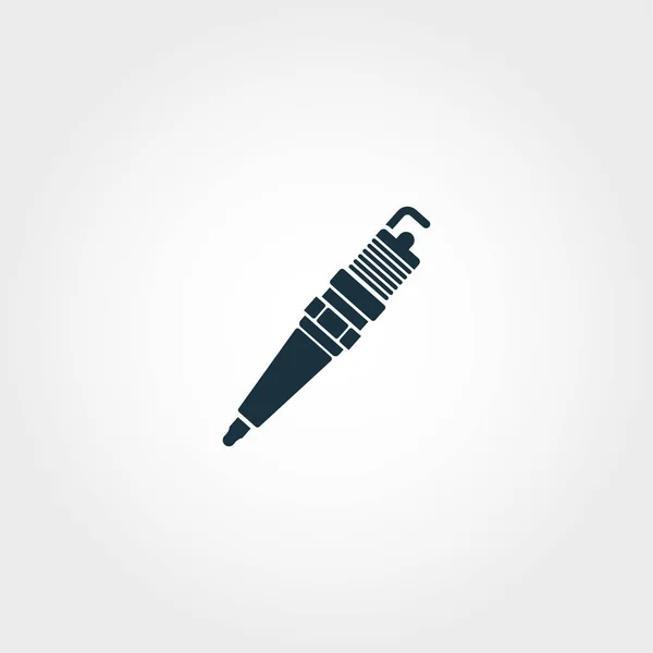 Icono de Sparking-Plug. Elemento de calidad premium ilustración de la colección de piezas de automóviles. Sparking-Plug icono monocromo. Perfecto para diseño web, aplicaciones e impresión . — Vector de stock