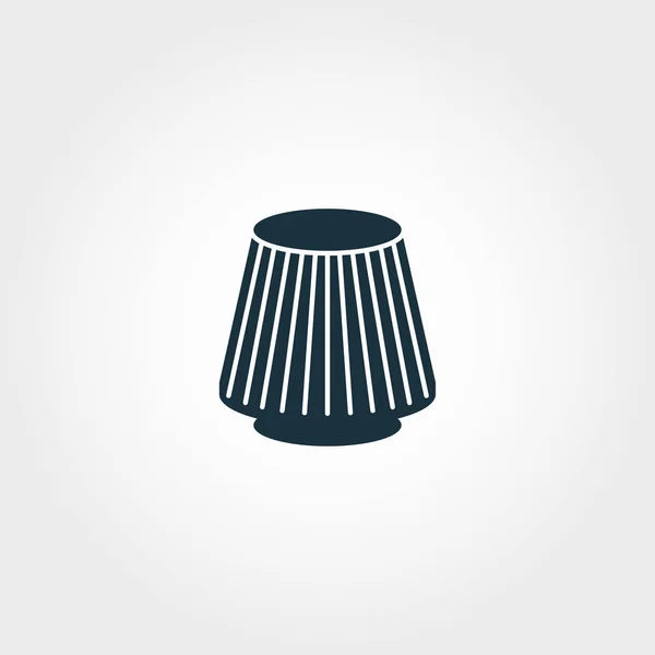 Air Filter icon. Premium quality element illustration from car parts collection. Air Filter monochrome icon. Perfect for web design, apps and printing. — Stock Vector