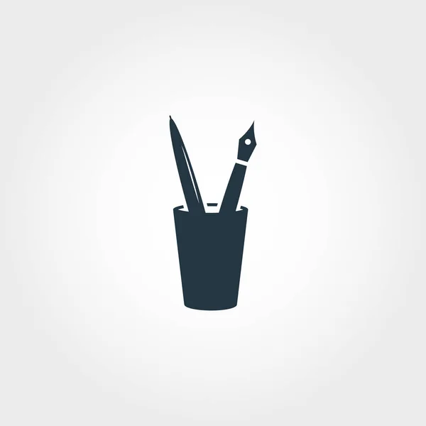 Pens icon. Premium monochrome design from education icon collection. Creative pens icon for web design and printing usage. — Stock Photo, Image