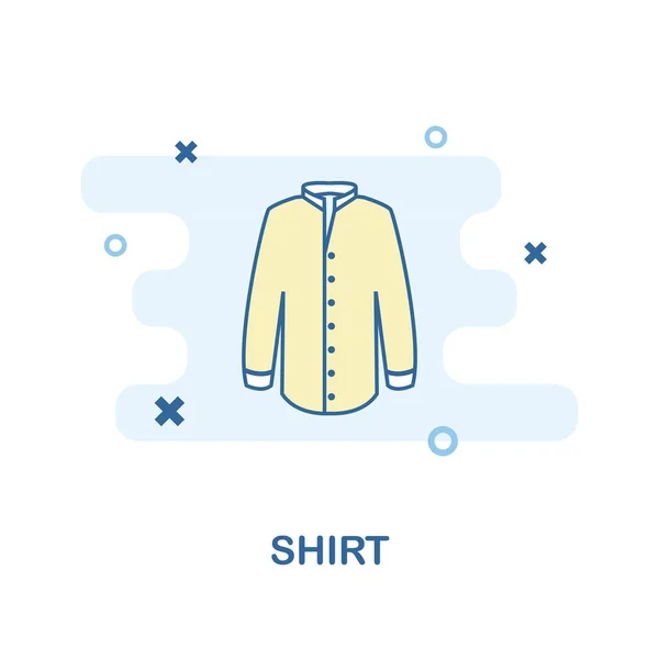 Ícone da camisa. Design de estilo monocromático da coleção de ícones de roupas. UI e UX. Pixel ícone camisa perfeita. Para web design, aplicativos, software, uso de impressão . — Fotografia de Stock