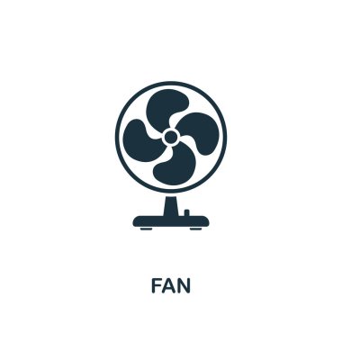 Fan simge. Sigorta primi tarzı tasarım ev simgesini koleksiyonundan. Kullanıcı arabirimi ve UX Pixel mükemmel fan simgesi. Web Tasarım, apps, yazılım, yazdırma kullanım için.