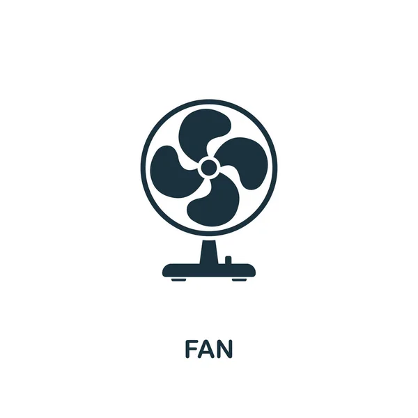 Fan icon. Premium style design from household icon collection. UI and UX. Pixel perfect fan icon. For web design, apps, software, print usage.