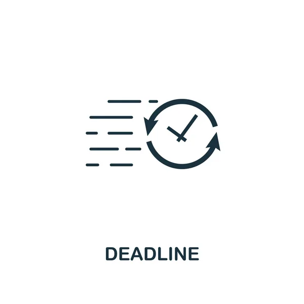 Readline icon. Дизайн в стиле Мбаппе из коллекции икон. UI и UX. Пиктограммы Deadline для веб-дизайна, приложений, программного обеспечения, использования печати . — стоковый вектор