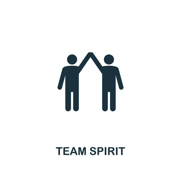 Icono de espíritu de equipo. Diseño de estilo premium de la colección de iconos de trabajo en equipo. UI y UX. Icono perfecto de Team Spirit para diseño web, aplicaciones, software, uso de impresión . — Archivo Imágenes Vectoriales