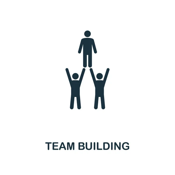 Ícone do Team Building. Design de estilo premium da coleção de ícones de trabalho em equipe. UI e UX. Pixel ícone de Team Building perfeito para web design, aplicativos, software, uso de impressão . —  Vetores de Stock