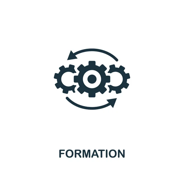 Formationssymbol. Premium-Design aus der Kollektion von Teamwork-Ikonen. ui und ux. Pixel perfekte Bildung Symbol für Web-Design, Apps, Software, Print-Nutzung. — Stockvektor