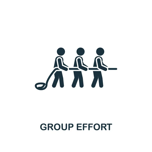 "组工作量" 图标。从团队的图标集合的高级风格设计。ui 和 ux 像素完美的团体努力图标, 用于网页设计、应用程序、软件、打印使用. — 图库矢量图片