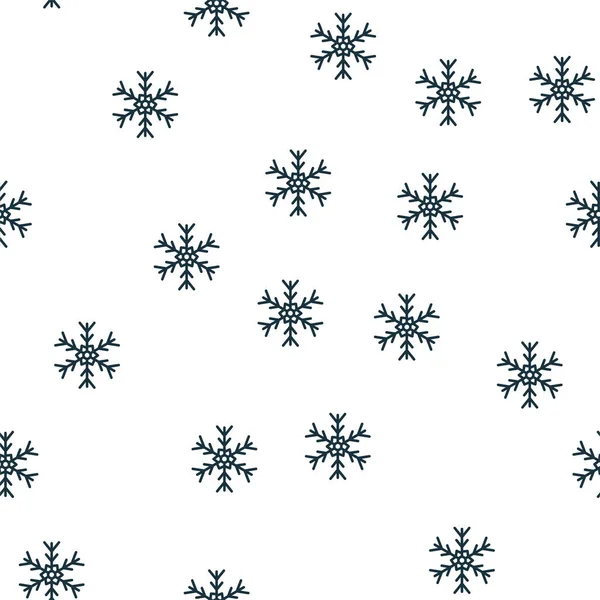 Snowflake vzor pozadí kryt kreativní design. 100 procent bezproblémové. Tapety, web design, textil, tisk použití. — Stockový vektor