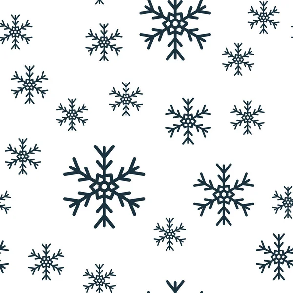 Snowflake pattern background cover creative design. 100 percent seamless. Wallpaper, web design, textile, printing usage. — Stock Vector