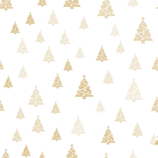 Albero di Natale modello di sfondo copertina design creativo. 100% senza soluzione di continuità. Carta da parati, web design, tessile, uso di stampa . — Vettoriale Stock