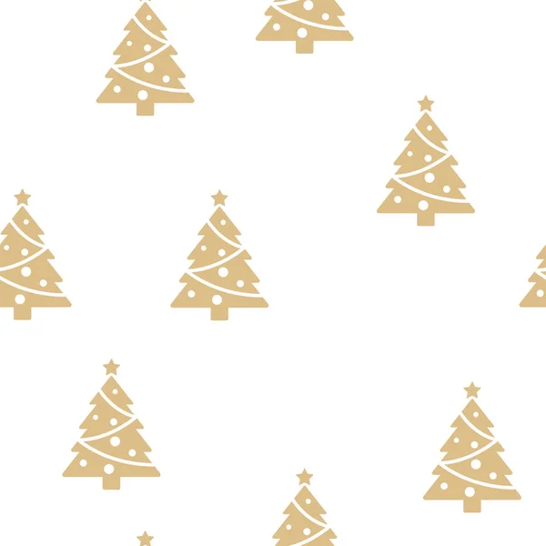 Arbre de Noël motif fond couverture design créatif. 100 % sans soudure. Papier peint, web design, textile, impression . — Image vectorielle