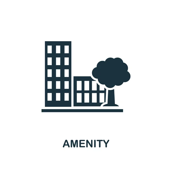 Amenity pictogram. Premium stijl ontwerp van stedenbouw icoon collectie. UI en Ux. Pixel perfect Amenity pictogram voor apps, software, webdesign, print gebruik. — Stockvector