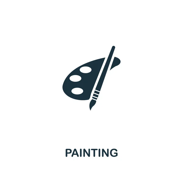Malerikone. Premium-Design aus Design ui und UX Icon Collection. Pixel perfekte Malerei Symbol für Web-Design, Apps, Software, Print-Nutzung — Stockvektor