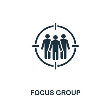 Odak grup simgesi. Icon collection reklam üzerinden prim tarzı tasarım. Web tasarım, apps, yazılım, yazdırma kullanım için UI ve UX Pixel mükemmel odak grup simgesi.