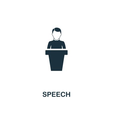 Konuşma simgesini. Sigorta primi tarzı tasarım çalışması simgesi koleksiyonundan. Web tasarım, apps, yazılım, yazdırma kullanım için UI ve UX Pixel mükemmel konuşma simgesi.