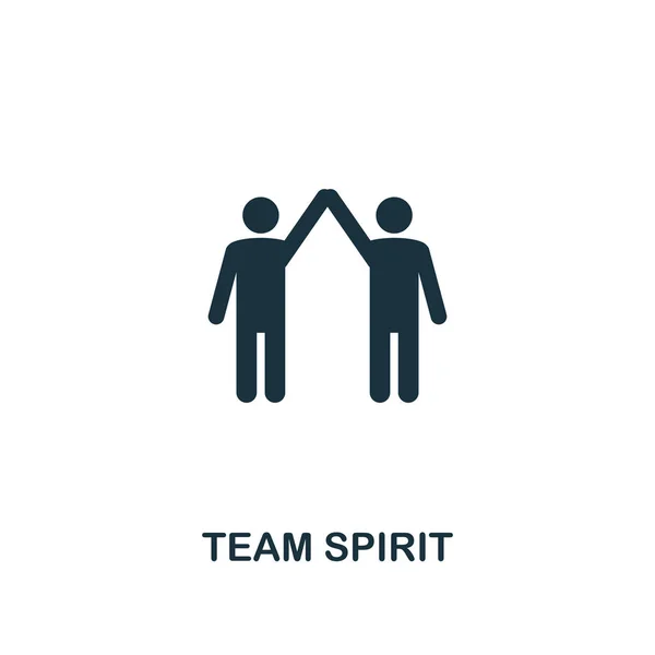 Icono de espíritu de equipo. Diseño de estilo premium de la colección de iconos de trabajo en equipo. UI y UX. Icono perfecto de Team Spirit para diseño web, aplicaciones, software, uso de impresión . —  Fotos de Stock
