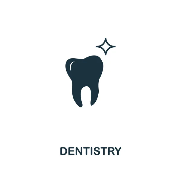 Icono de odontología. Diseño de estilo premium de la colección de iconos de atención médica. Pixel icono de odontología perfecta para el diseño web, aplicaciones, software, uso de impresión — Foto de Stock