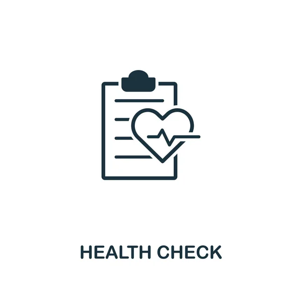 Health Check icon. Premium style design from healthcare icon collection. Pixel perfect Health Check icon for web design, apps, software, print usage