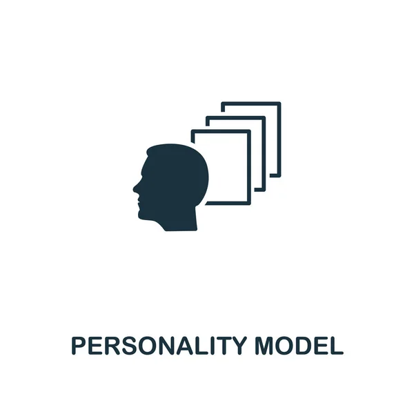 Personality Model icon. Premium style design from personality icon collection. Pixel perfect Personality Model icon for web design, apps, software, print usage — Zdjęcie stockowe