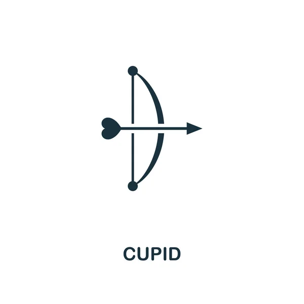 Icône Cupidon. Design de style premium de la collection d'icônes de la Saint-Valentin. Pixel parfaite icône Cupidon pour la conception web, applications, logiciels, utilisation de l'impression — Photo