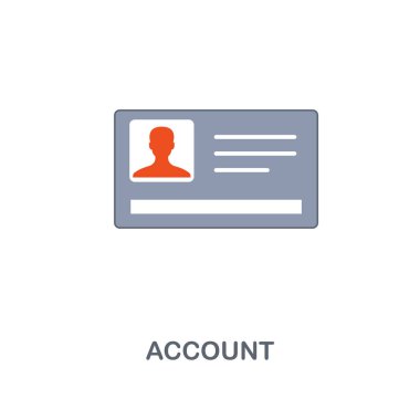 Hesap simgesi. Sigorta primi iki renk tasarımı stil kişiden bize simgeler koleksiyonu. Web tasarım, apps, yazılım, yazdırma kullanım için piksel mükemmel hesap simgesi