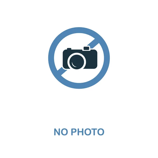 No Photo icon. Monochrome style design from shopping center sign icon collection. UI. Pixel perfect simple pictogram no photo icon. Web design, apps, software, print usage. — Stock Photo, Image